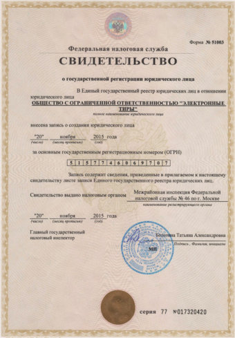 Сертификат свидетельство Интерактивный тир "ТИР ЭЛЕКТРОН" стрелковый тренажер. Купить панорамный тир
